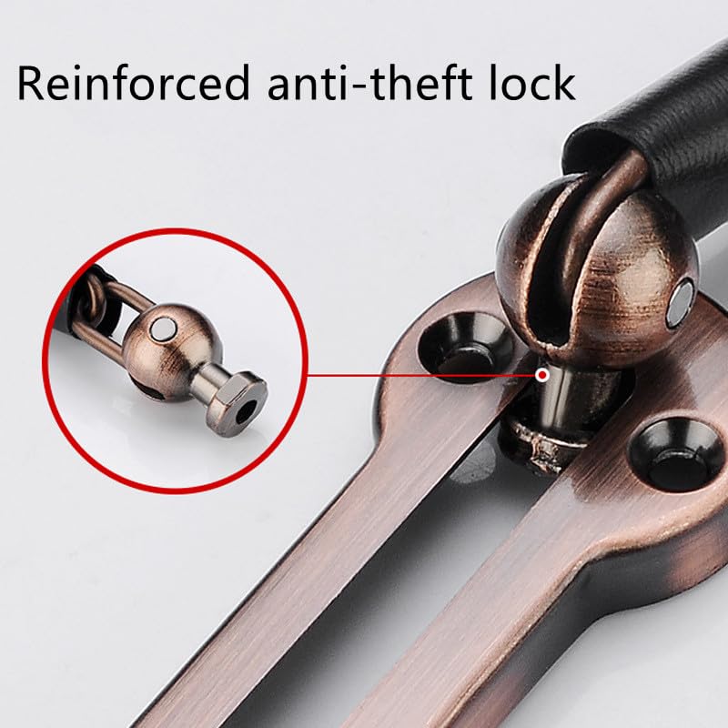 Limiteur de serrure sécurité anti-intrusion bronze vert