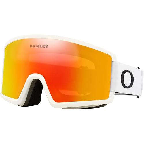 Oakley Target Line OO7120, OO7121 Ski Goggles For Men For Women + BUNDLE with Designer iWear Eyewear Kit