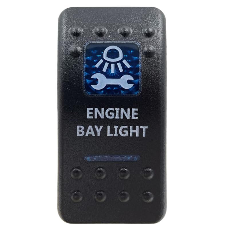 Interrupteur à Bascule pour barre lumineuse LED 12V nautisme et sorties nocturnes en mer