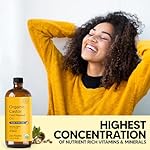 Glass Bottle Castor Oil, Hexane-Free, Organic Cold Pressed, Oil for Hair Growth, Eyelashes and Eyebrows, Hair and Body Oil, Glass Bottle, Carrier Oil, 16 Oz (Pack of 2) - Image 4