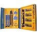 Price comparison product image ACENIX 38 in 1 Screwdriver Set Tools Repair Kit Cellphone for Apple iPhone 4s 5 6 6s 6s Plus Samsung S2,S3,S5,S6,S7,S7 Edge [S2 Alloy Steel Material]