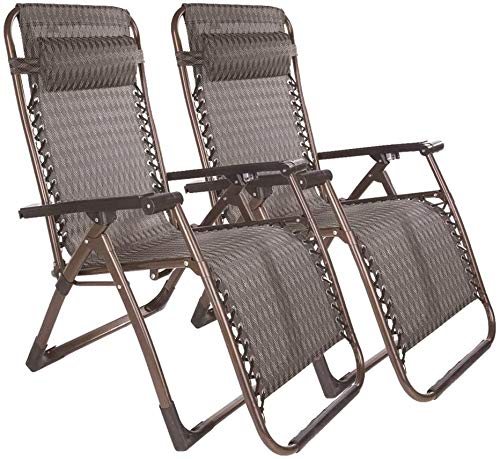 Chaises de camping pliantes zéro gravité pour soulager le dos et relaxer le corps