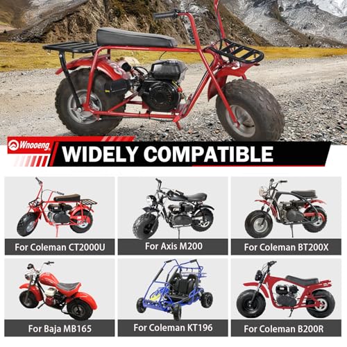Image of Upgraded Mini Bike Air Filter Adapter Kit with Dust Cover for Predator 212cc Coleman CT200U CT200U-EX BT200X B200 B200R KT196 196cc GX160 Engine Baja MB165 MB200 Mini Bike Go Kart Parts