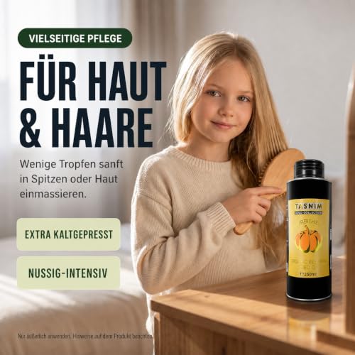 Bio Steirisches Kürbiskernöl – 100% Naturrein & Kaltgepresst – Premium Qualität für Haut und Haare oder Dressing in Salaten – Reich an Omega-3 & Omega-6 Fettsäuren – Hergestellt in Österreich