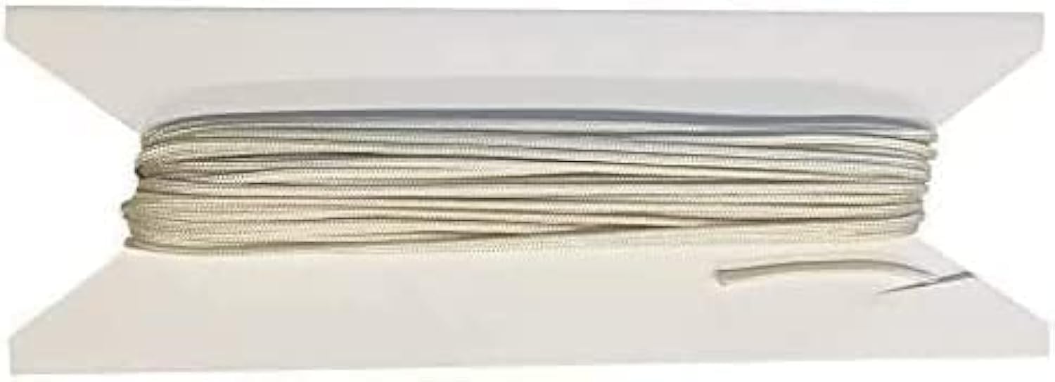 N C Morin Alabaster 0.9Mm Window Blind Cord, String (100 Feet)