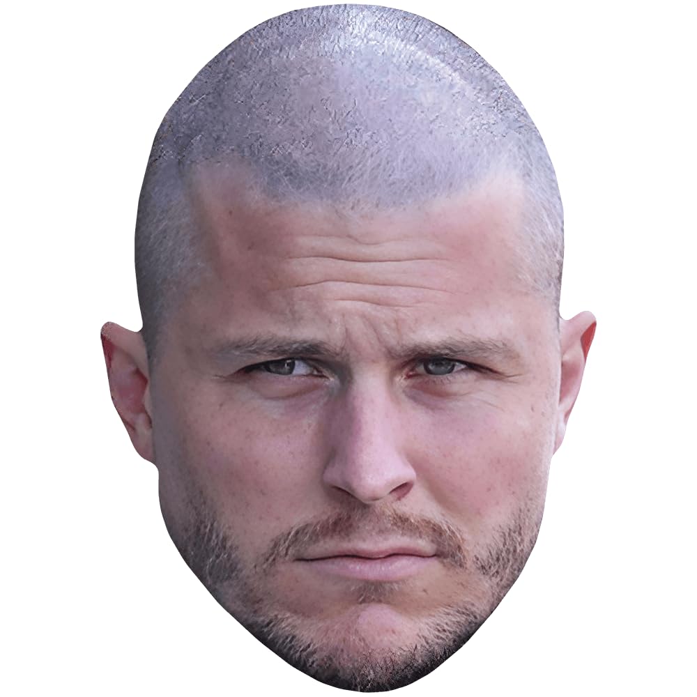 Lyndon Dykes (Beard) Big Head. Larger than life mask.