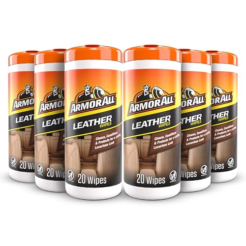 Armor All Car Interior Cleaner Leather Wipes - Cleaning for ...