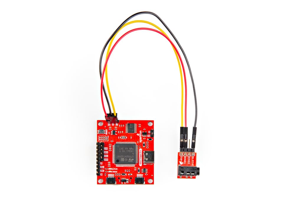 SparkFun Qwiic WAV Trigger Pro - Reproductor de audio polifónico de alta fidelidad - Soporte y control MIDI-USB - Dimensiones de la placa: 4,4 x 3,8 cm.