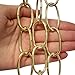 RCH Hardware CH-S56-10-CO-3 Steel Chandelier Chain, Copper (3 Feet)