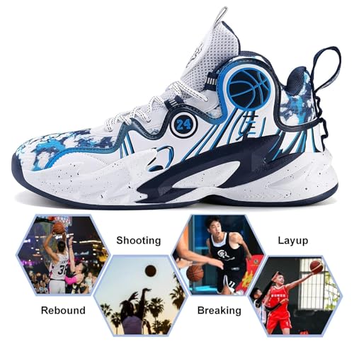 Chaussures de basket-ball homme légères contre la transpiration