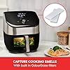 Quick Vortex Virtual Air Fryer with Unmarried ClearCook Drawer and six Good Programmes - Air Fry, Bake, Roast, Grill, Dehydrate, Reheat, Massive Capability with OdourErase- 5.7L, Stainless Metal - 1700W - Image 5