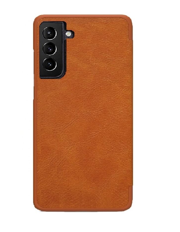 Image of WHITBULL Business Style Horizontal Magnetic Flip Leather Case for Samsung Galaxy F36 5G / Samsung Galaxy M36 5G (Brown)