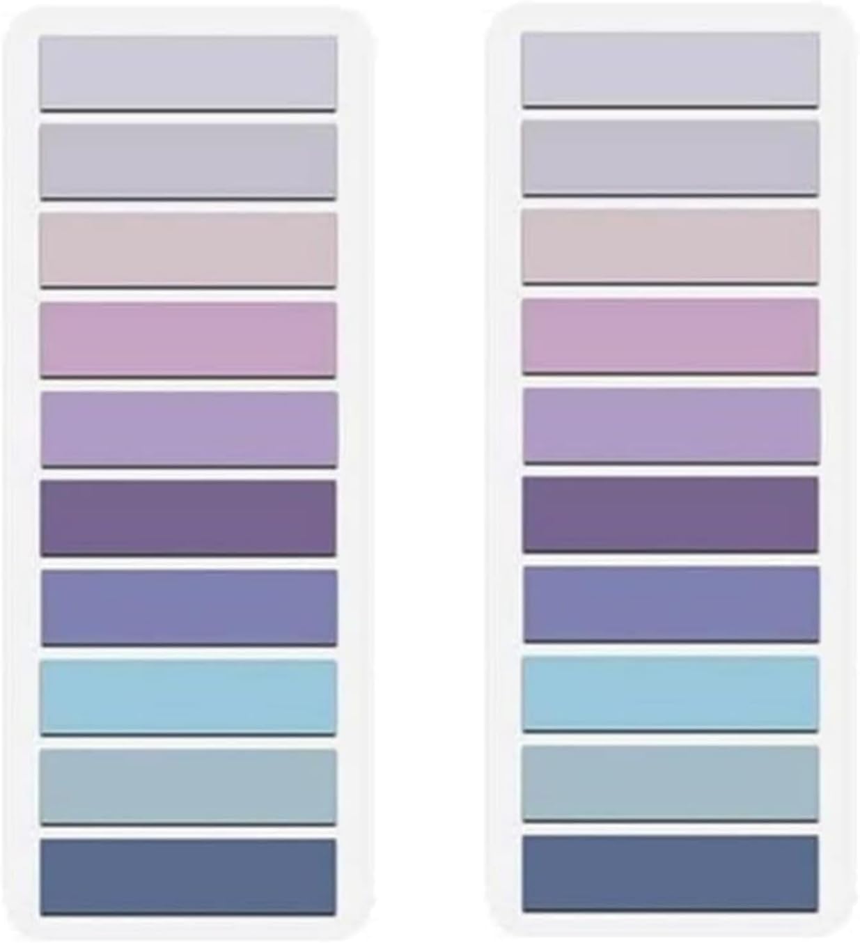 400 Pcs Purple Sticky Index Tabs, Page Markers Notes Tabs Writable and Repositionable Book Flags Tabs Strip Index Tabs for Page Marking Classify File