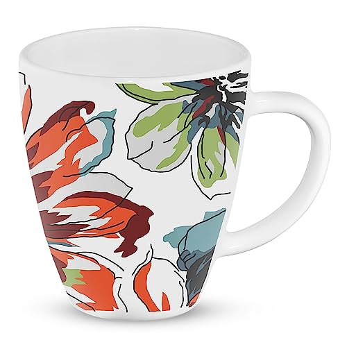 Larah by BOROSIL Bali Opalware Mug | Set of 1 Pcs Tea/Coffee Mugs, 390 ml Each | Microwave & Dishwasher Safe, Bone-Ash Free | Crockery Set Ideal for Daily Use & Gifting | White (B0C61GC5M9) Amazon Price History, Amazon Price Tracker