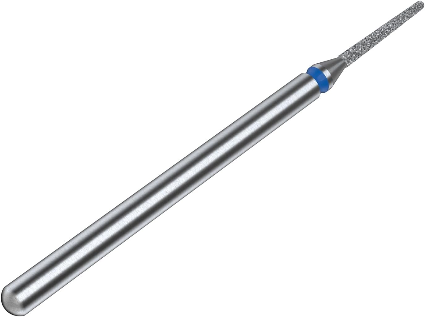 PRO Expert Diamond Nail Drill Bit (Needle, Blue, 1mm Head / 10mm WP) – Medium Abrasiveness for Cuticle Lifting, Nail Shaping & Internal Correction in Hardware Manicure/Pedicure