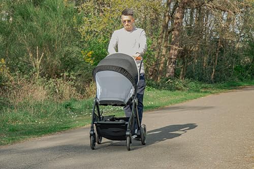 LittleLife Buggy and Pushchair Universal Mosquito Net To Protect Your Child From Mosquitoes And Insects When In Their Stroller - Image 2