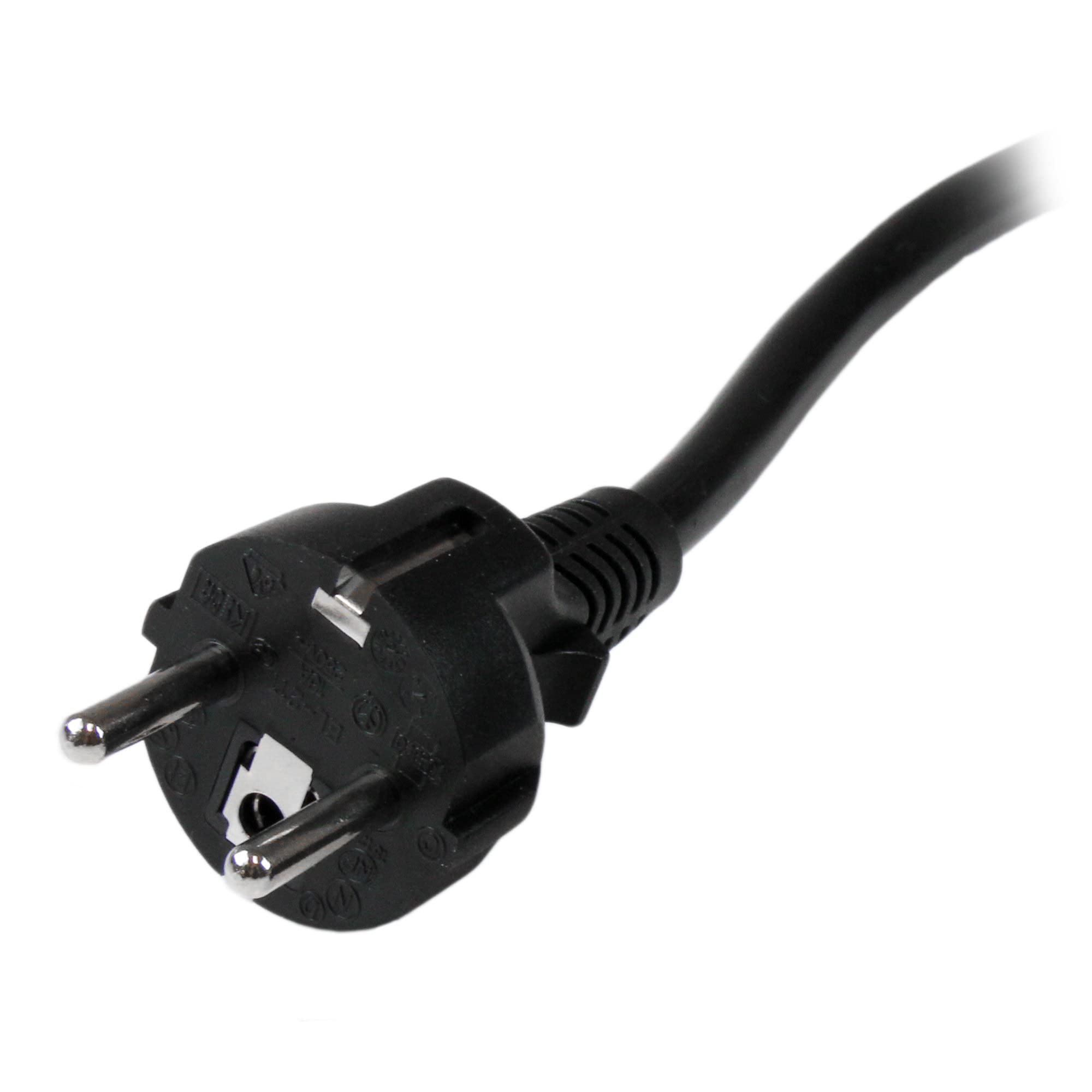 Cable De Alimentación Con Conector Schuko 5 Metros - 230V, 16A, IP20, Con Punteras Para Conexión Directa