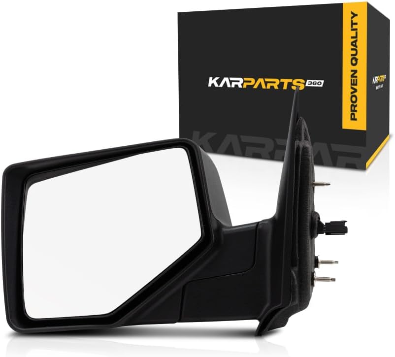 For Ford Ranger 2006 07 08 09 2010 Door Mirror Driver Side | Power | Non-Heated | Black | Pickup | Replacement For 6L5Z 17683 AA | FO1320282