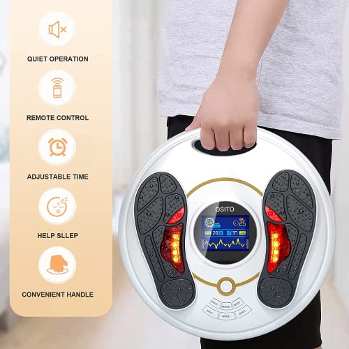 OSITO Medic Durchblutungs Stimulator für Füße und Bein, Mit 4 Gel-Pads Im ganzen Körper wird die Durchblutung verbessert. Lindert Schmerzen und entspannt die Muskeln, weihnachtsgeschenke für eltern. - Image 5