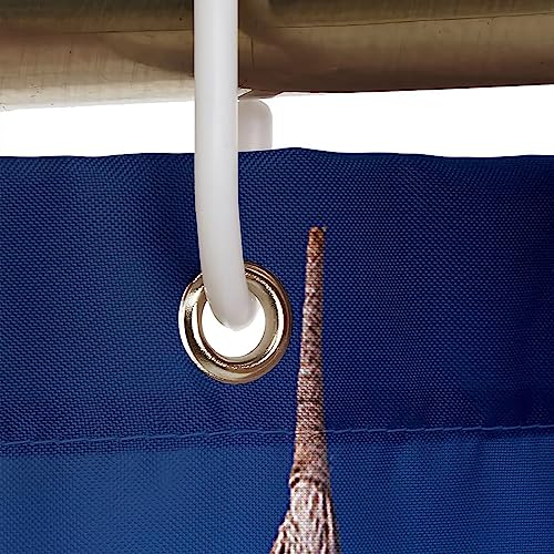 Rideau de douche en polyester de qualité supérieure 240x200 - 4