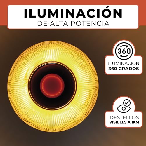 Baliza V16 Geolocalizada con SIM y Base Imantada