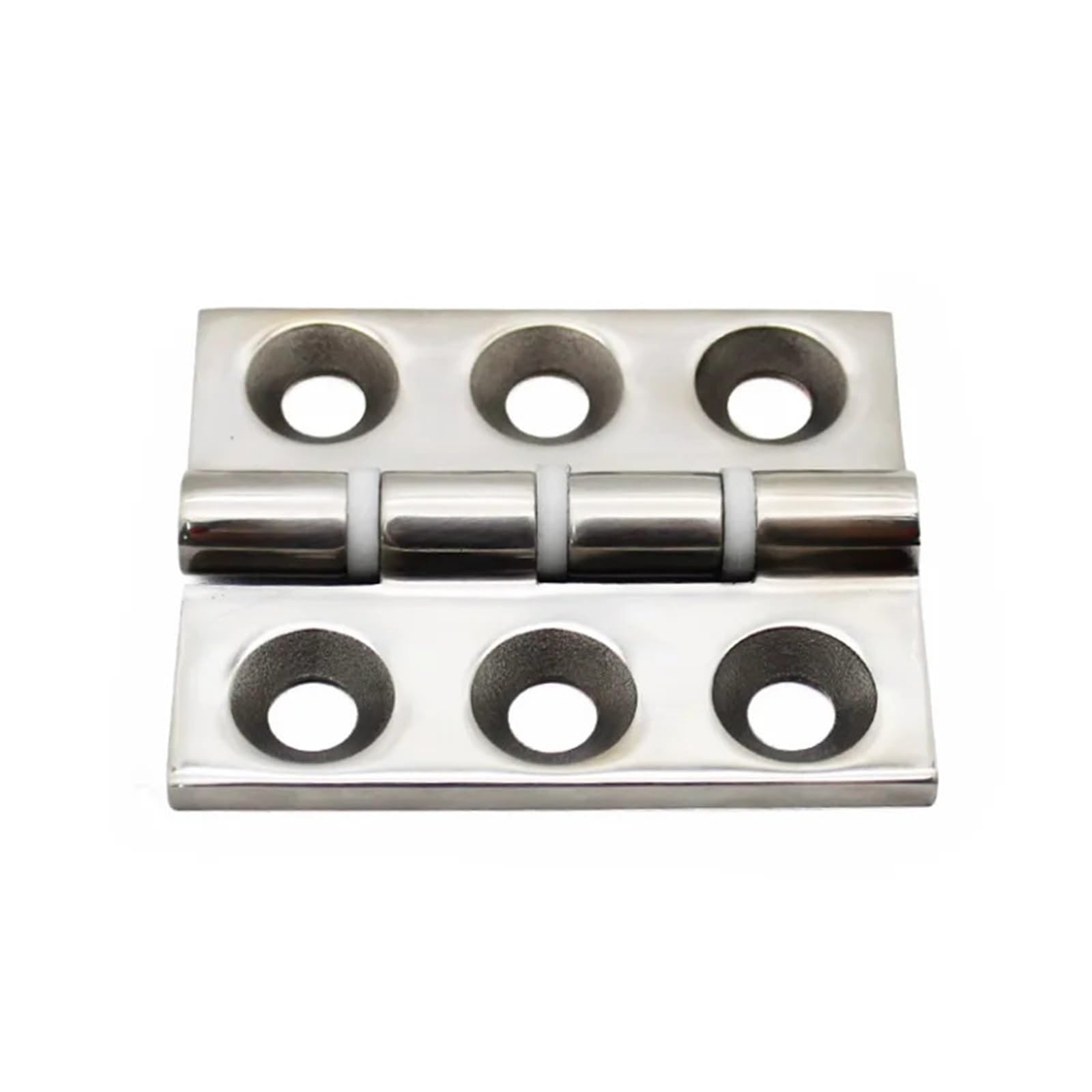 Stainless Steel Load-Bearing Thickened Damping Hinge Machinery Equipment Cabinet Door Hinge 1Pcs