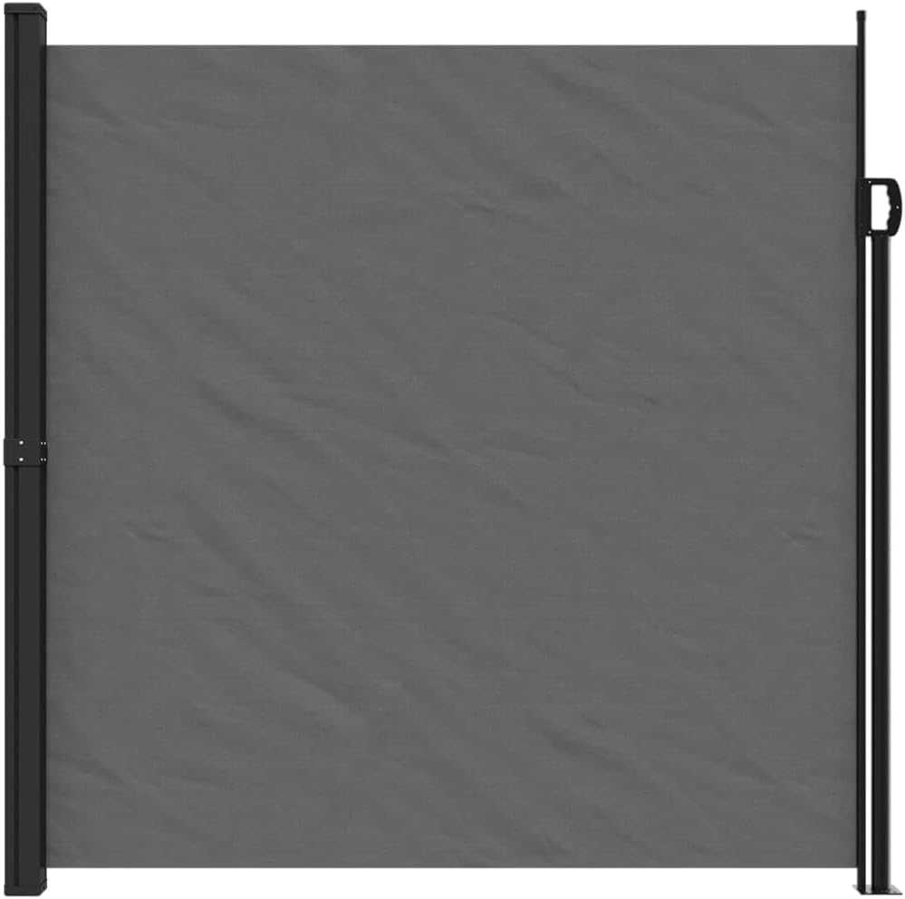 Retracted side sun blind