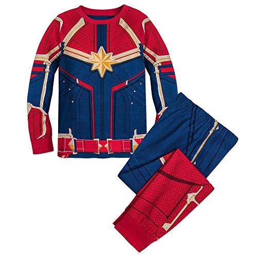 Marvel Captain Costume PJ PALS for Girls Size 5 Multi