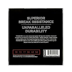 Ernie Ball Skinny Top Heavy Bottom Slinky Paradigm Jeu de 3 cordes pour guitare électrique, calibre 10-52 - Les Beatles, Paul McCartney, John Lennon, RIngo Starr, George Harrison Ernie Ball Skinny Top Heavy Bottom Slinky Paradigm Jeu de 3 cordes pour guitare électrique, calibre 10-52 – Image 2