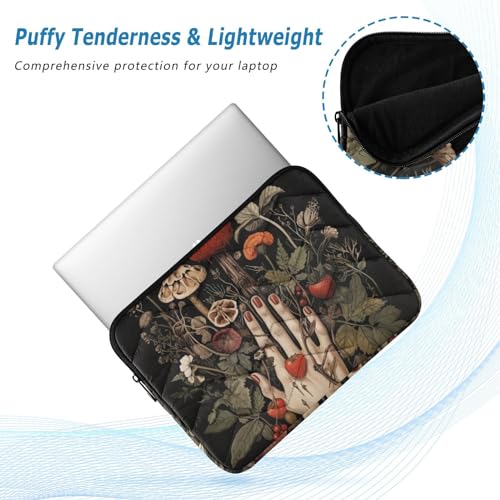 Funda para portátil 13-14 pulgadas impermeable con diseño de hongos miniatura 5