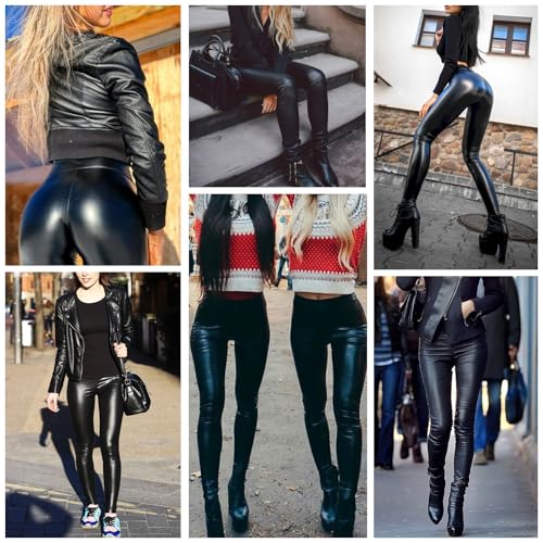 Leggins polipiel invierno antifrío Merlvida elásticos con cintura alta que estiliza 6