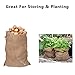 Alytree 6 Pack Burlap Potato Sack Race Bags, 24