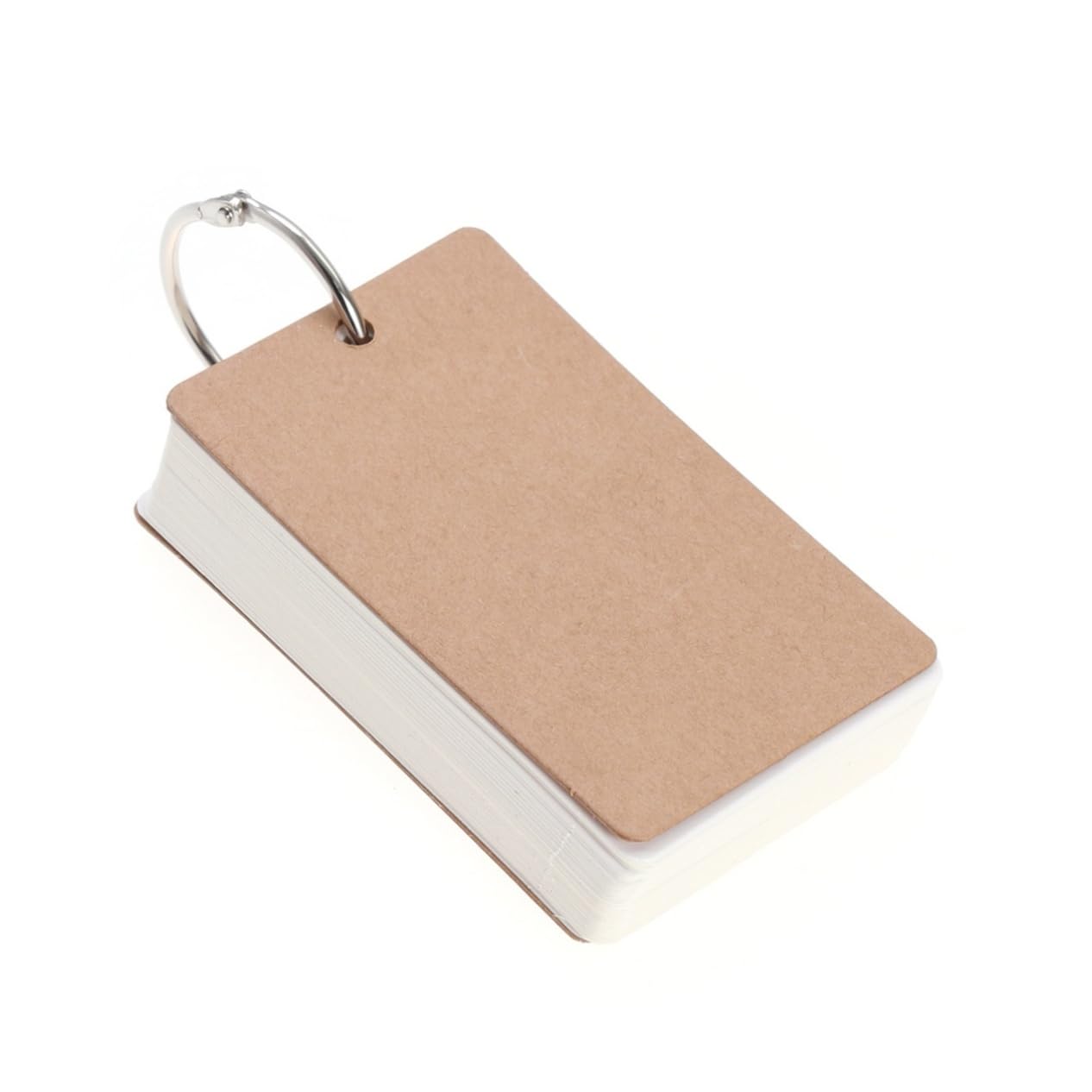 300 Pages White Kraft Paper Study Cards 5.4x9cm DIY Greeting Index Note Cards for School Office Learning