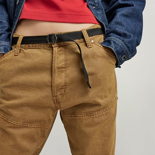 G-STAR Herren Elwood 3D Regular Jeans, Braun (Rainbow Tobacco gd D23699-D491-G235), 26W / 32L – Ansicht 3