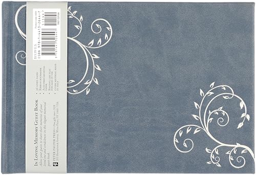Image of In Loving Memory Guest Book (Memorial Book, Funeral Book)