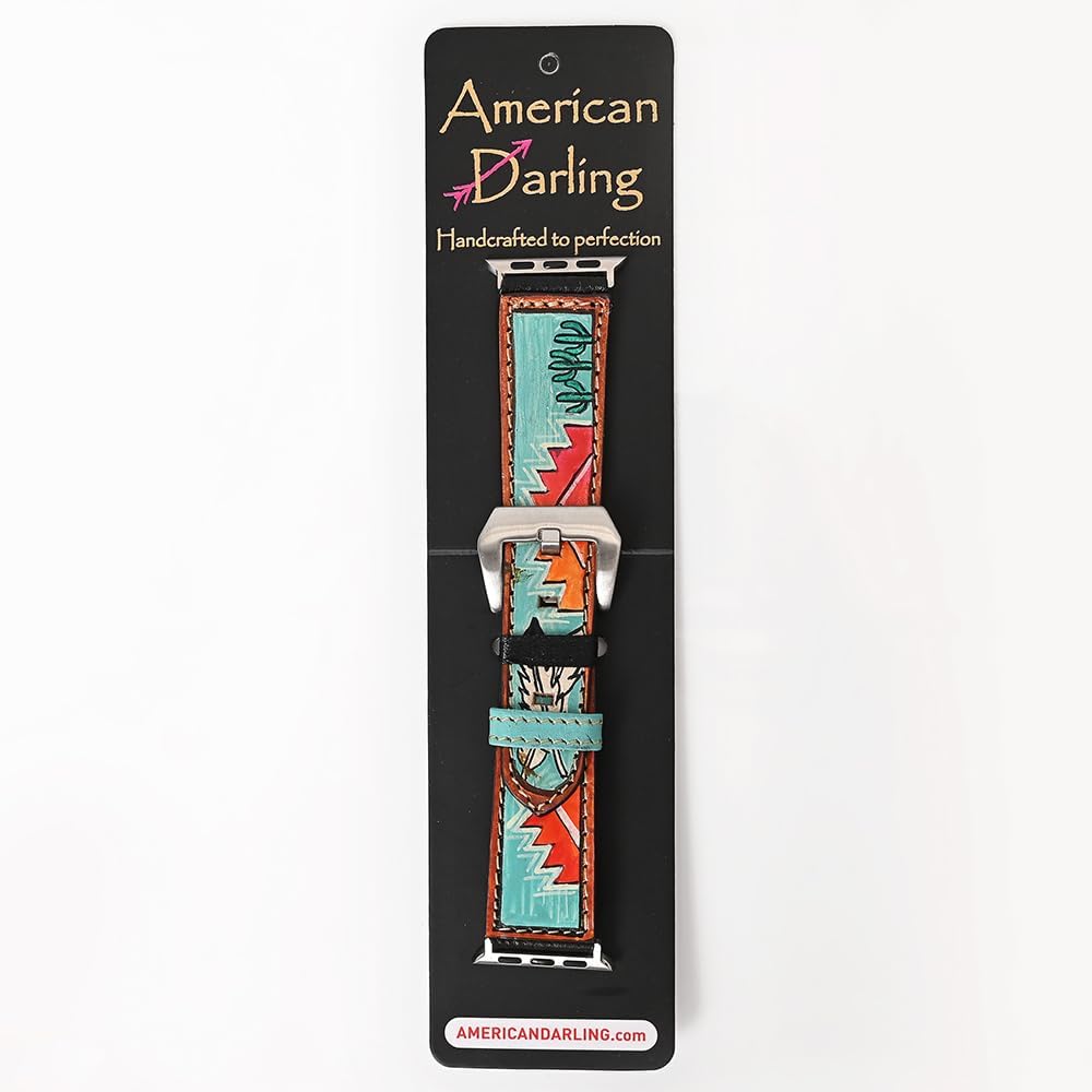 American Darling Beautifully Genuine Leather I watch by Hilason – Cowboy and equestrian accessories