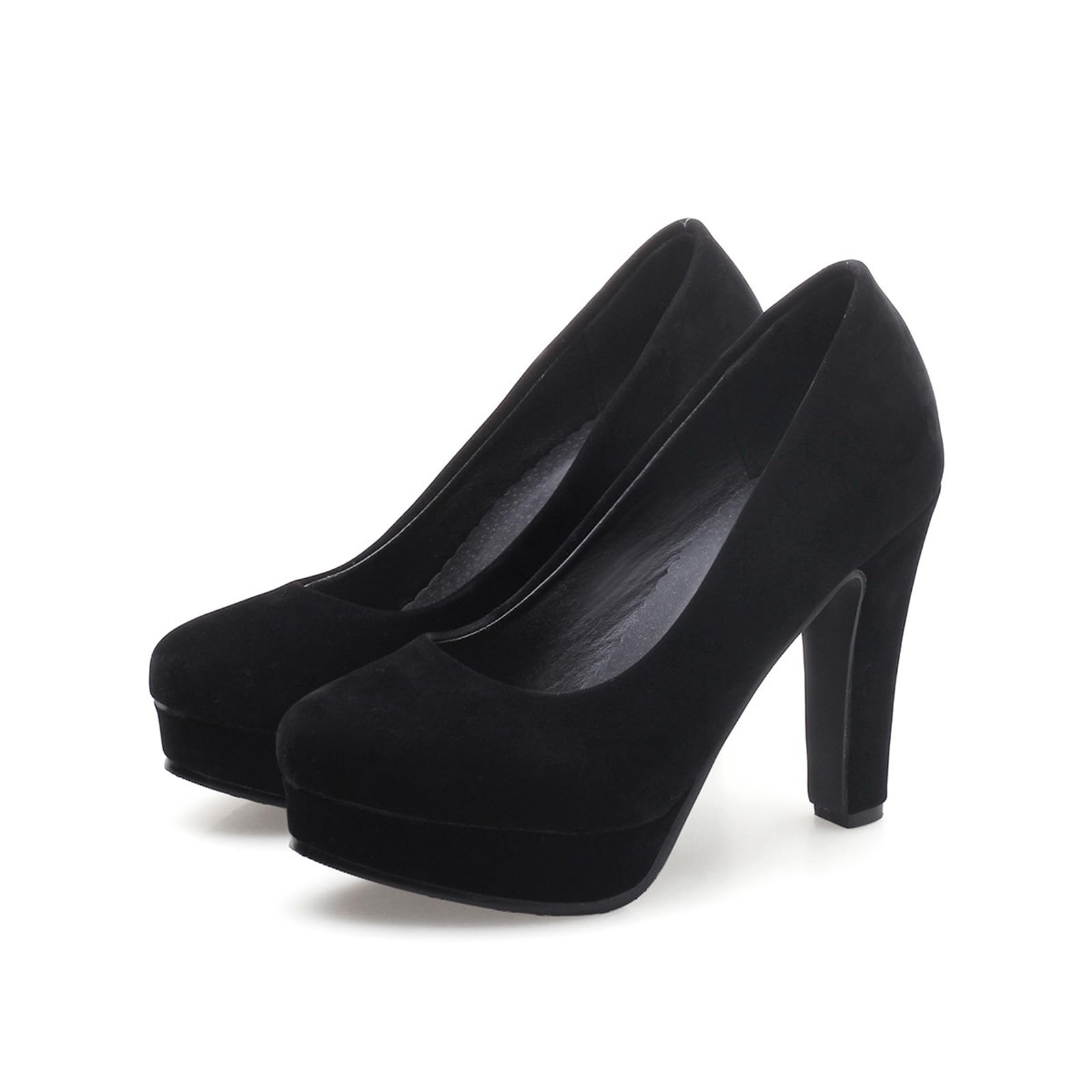 10CM Tacchi Alti Scarpe Punta Rotonda Ufficio Classico Speciale Formale Scarpe Casual