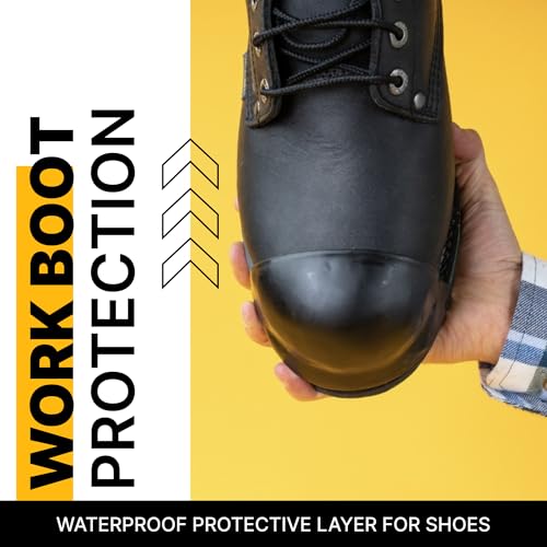 Image of Tuff Toe Boot Protector Guard Cover Dip | Waterproof Shoe Repair Glue Adhesive