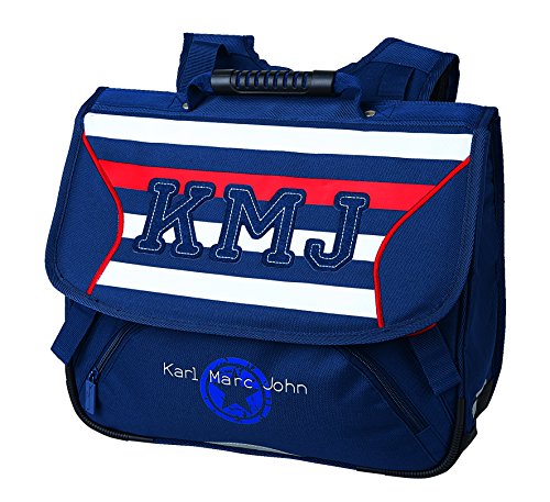 Cartable Marine 38 cm Évite les Cahiers Cornés de Votre Garçon