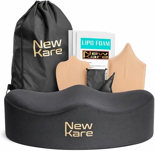 BBL - Almohada después de la cirugía para sentarse – Kit de recuperación de levantamiento de glúteos brasileño con espuma de lipografía, junta