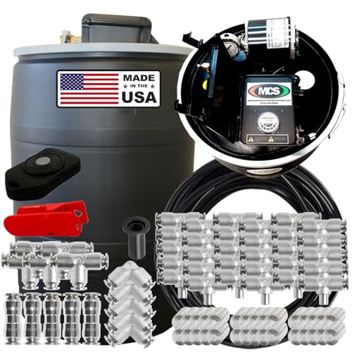 MCS Products Gold Insect Misting System - for Mosquitos Flies Pests Repairs Expansion Tune-up Backyard Patio Barns Gardens Greenhouses Farms Stables