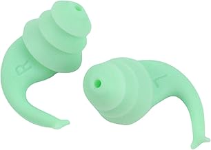 Tampões de ouvido para dormir,Tampões de ouvido para dormir - Tampões para os ouvidos com cancelamento de ruído Tampões para os ouvidos macios e reutilizáveis de silicone Tampões para os Lereca
