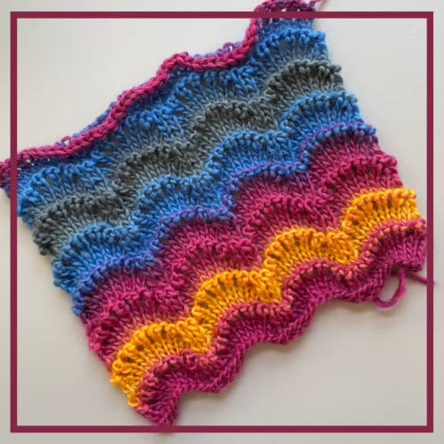 Wool Wonders Self-Striping Variegated #4 Medium Heavy Worsted/ Aran Weight Thick Yarn, 30% Australian Wool And 70% Acrylic, 4 Skeins, 400G/640Yds (Lollipop Swirl) #TOP2