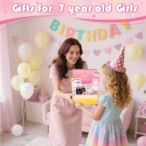 Zyphoria 7 Year Old Girl Birthday Gifts for 7 Year Old Girls Ideas Set,Cool Presents for 7 Years Olds Girls,Gifts for Age Seven Beautiful Teen Girl,7th Birthday Decorations for Sister Daughter Niece - Image 7