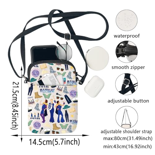 KEYCHIN Mam Ma Musical Crossbody Bag Donna And The Dynamos Fans Gifts Dancing Queen Shoulder Bag Mam Ma Musical Gifts2