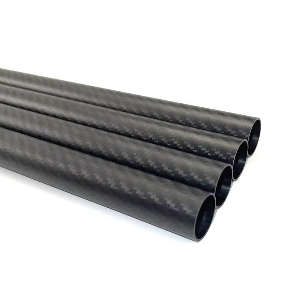 Tubo de Fibra de Carbono Tubos de Fibra de Carbono Mate de Sarga(10x8x500mm)