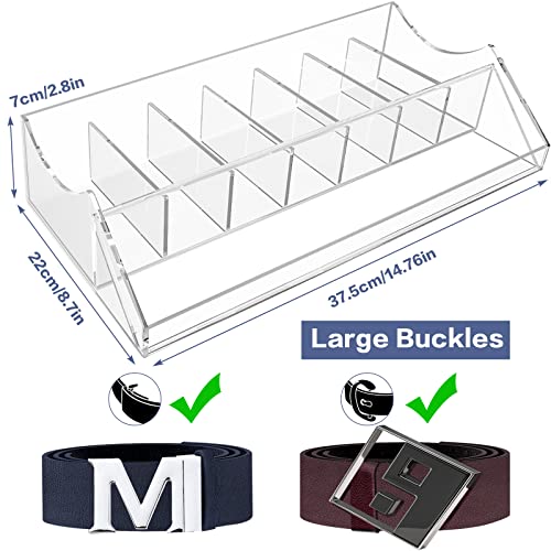 Support de présentation pour cravate et ceinture à 7 compartiments - 3