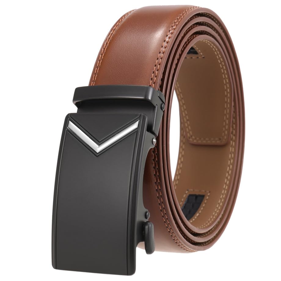 Ceinture en cuir véritable pour homme ceinture business de luxe