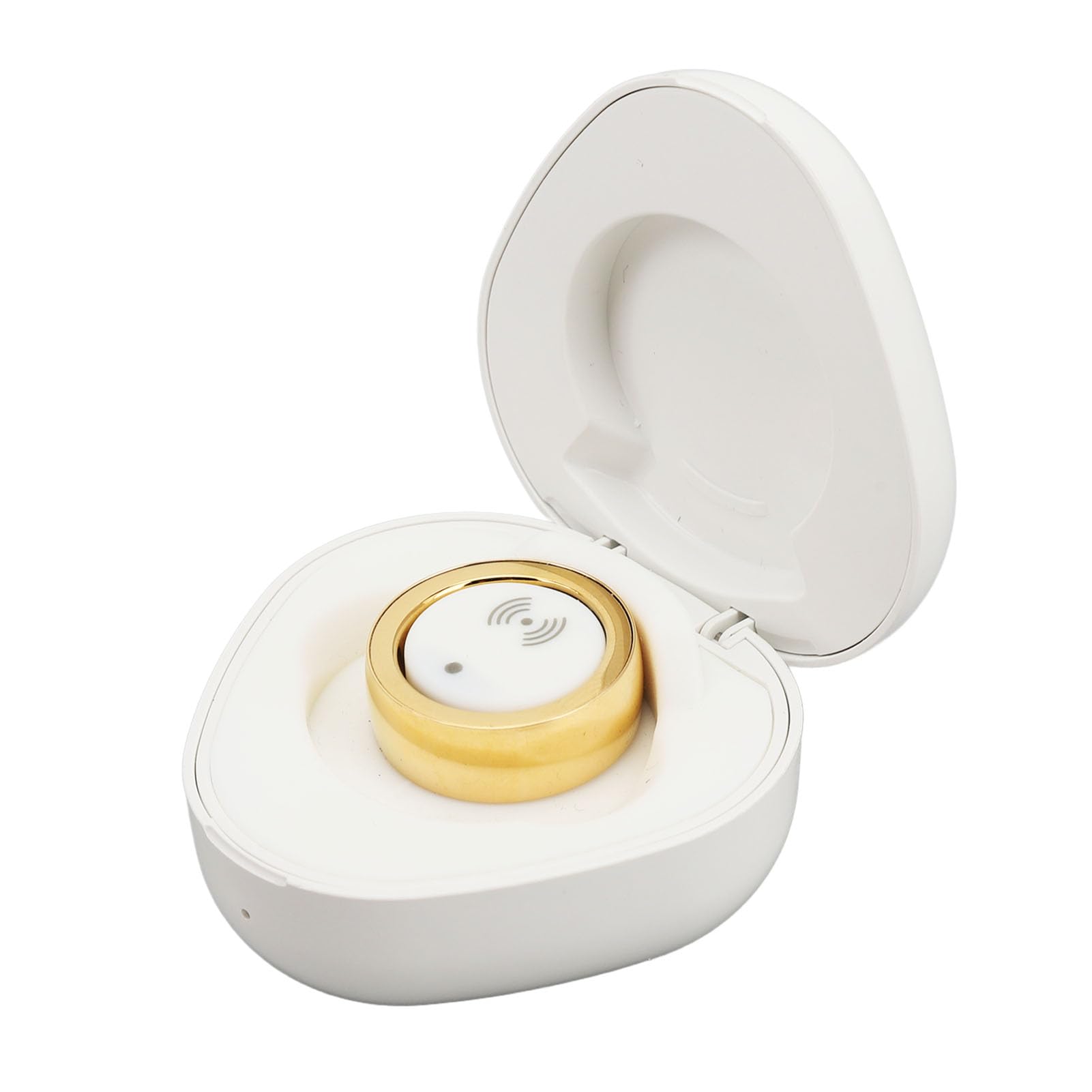 Smart Health Ring, SR300 Fitness Ring IP68 Waterproof, Built in Pedometer, Multi Sport Modes Sleep Tracking Ring with Charging Case for Men and Women, (Size20 (US 10, for