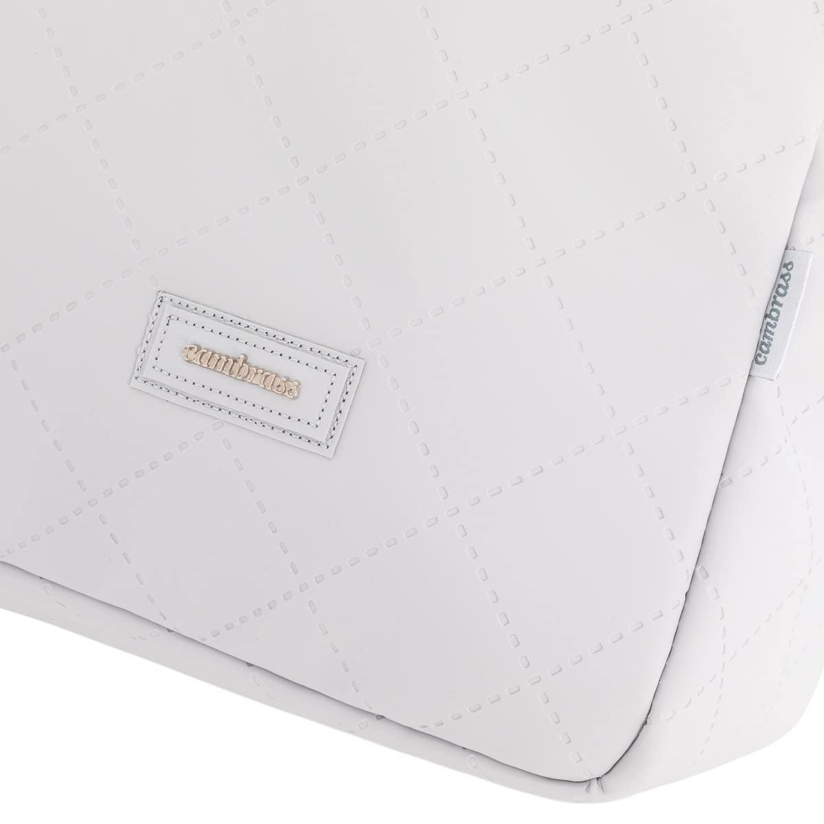 Cambrass - Bolso Carro Maternal y Organizador para Bebé - Maternidad para Carritos, Pañales y Otras Cosas - Sweet Gris 18x41x31 cm